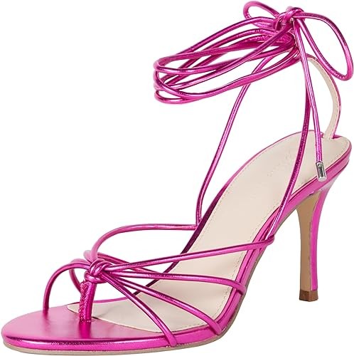 The Drop Women's Archie Lace-Up Strappy Heeled Sandal